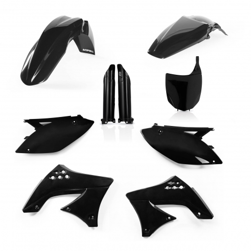 KIT PLÁSTICOS COMPLETO ACERBIS KAWASAKI KX-F 450 2009-2011 PRETO